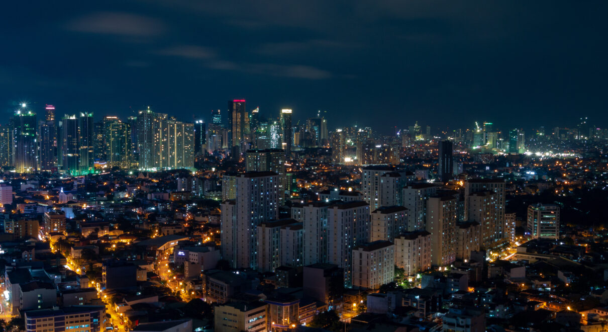 Mandaluyong City Skyline at night
